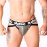 Macho mx27gr jock cuero gris beige - 9