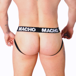 Macho - mx26x1 jock rejilla blanco s