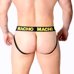 Macho - mx25a jock amarillo lycra s