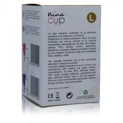 Nina cup copa menstrual talla l rosa Nina cup copa menstrual talla l rosa
