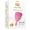 Caja de la copa menstrual Nina Cup talla L de frente