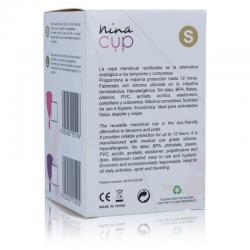 Nina cup copa menstrual talla s rosa