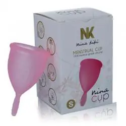Nina cup copa menstrual talla s rosa Nina cup copa menstrual talla s rosa