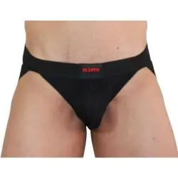 Burn - 003 jock brillante negro s Burn - 003 jock brillante negro s