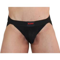 Burn - 003 jock brillante negro - - 4