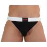 Burn - 004 jock brillante negro / blanco - 2