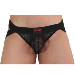 Burn - 005 jock lencero negro s