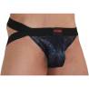 Burn - 006 jock brillante azul / negro - 1