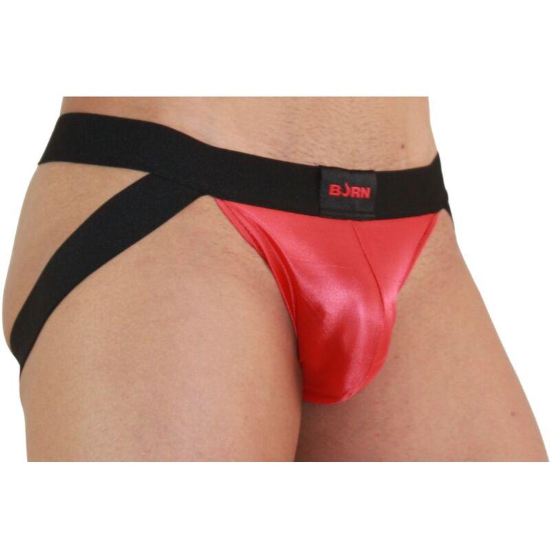 Burn - 010 jock rojo / negro s Burn - 010 jock rojo / negro s