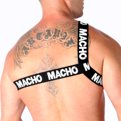 Macho - arnes romano amarillo s/m