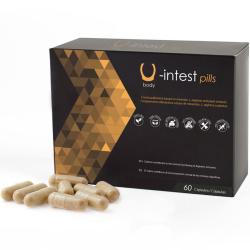 500 cosmetics - u-intest cápsulas para prevenir las hemorroides - 60 cápsulas