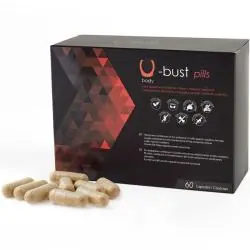 500 cosmetics - u-bust cápsulas aumento pecho - 60 cápsulas
