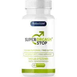 Medica group - super orgasm stop retardante para hombre 60 cápsulas