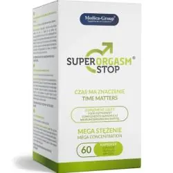 Medica group - super orgasm stop retardante para hombre 60 cápsulas
