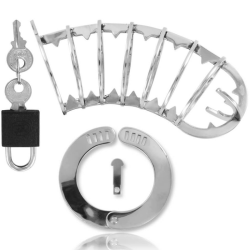 Metal hard - jaula pene con cierre seguridad 14 cm