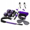 Secretplay bdsm set 8pcs lila / negro - 2