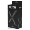 Fetish submissive unión esposas cuero vegano - 6