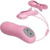 Almohadillas de las pinzas Romantic Wave rosa claro