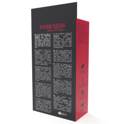 Darkness - collar de postura con cadena leather