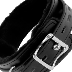 Darkness - collar confortable de postura con cadena leather