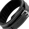 Darkness collar leather con correa alta calidad - 4