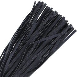 Darkness - látigo bondage negro 42cm leather
