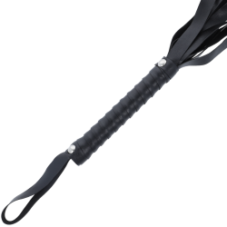 Darkness - látigo bondage negro 51 cm