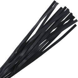 Darkness - látigo bondage negro 45 cm
