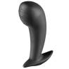 Electrastim estimulador anal / vaginal  nona silicone noir g-spot - 2