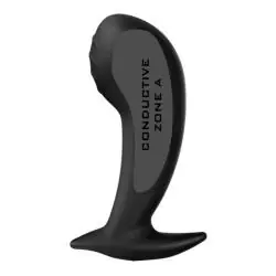 Electrastim - estimulador anal / vaginal nona silicone negro g-spot Electrastim - estimulador anal / vaginal nona silicone negro g-spot