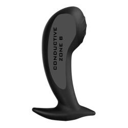 Electrastim - estimulador anal / vaginal nona silicone negro g-spot