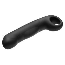 Electrastim - ovid silicone negro dildo