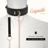 Coquette fantasy collar cuero vegano con correa - 3