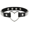Choker Coquette con corazón y automáticos