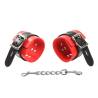 Ohmama fetish locking/buckling wrist restraints - 3
