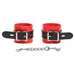 Ohmama fetish - locking/buckling wrist restraints