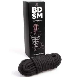 Secretplay - cuerda bondage negra bdsm collection