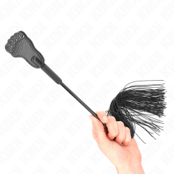 Kink - pala forma de pie con látigo de borla 31 cm - - 4