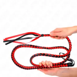 Kink - látigo de serpiente largo rojo 210 cm Kink - látigo de serpiente largo rojo 210 cm