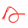 Kink - látigo de serpiente con anillo de mano rojo 65 cm - 2