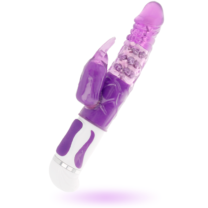 Intense guppy vibrador rotador lila