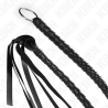 Kink - látigo de serpiente con anillo de mano negro 65 cm - 4