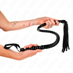 Kink - látigo de serpiente con agarre de bolas 80 cm - - 3
