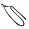 Kink - látigo largo pvc brillante 138 cm - 1