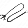 Kink - látigo largo pvc brillante 138 cm - 3