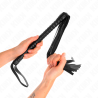 Kink - látigo con mango texturizado negro 48.5 cm - 5