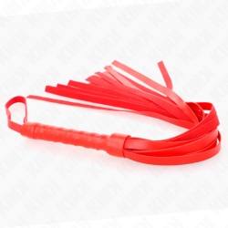 Kink - látigo simple rojo 45 cm
