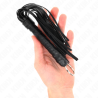 Kink - látigo simple mini negro 28 cm - 2
