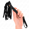 Kink - látigo mini piel de ante negro 30 cm - 3