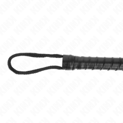 Kink - látigo de cuerda negro 56 cm